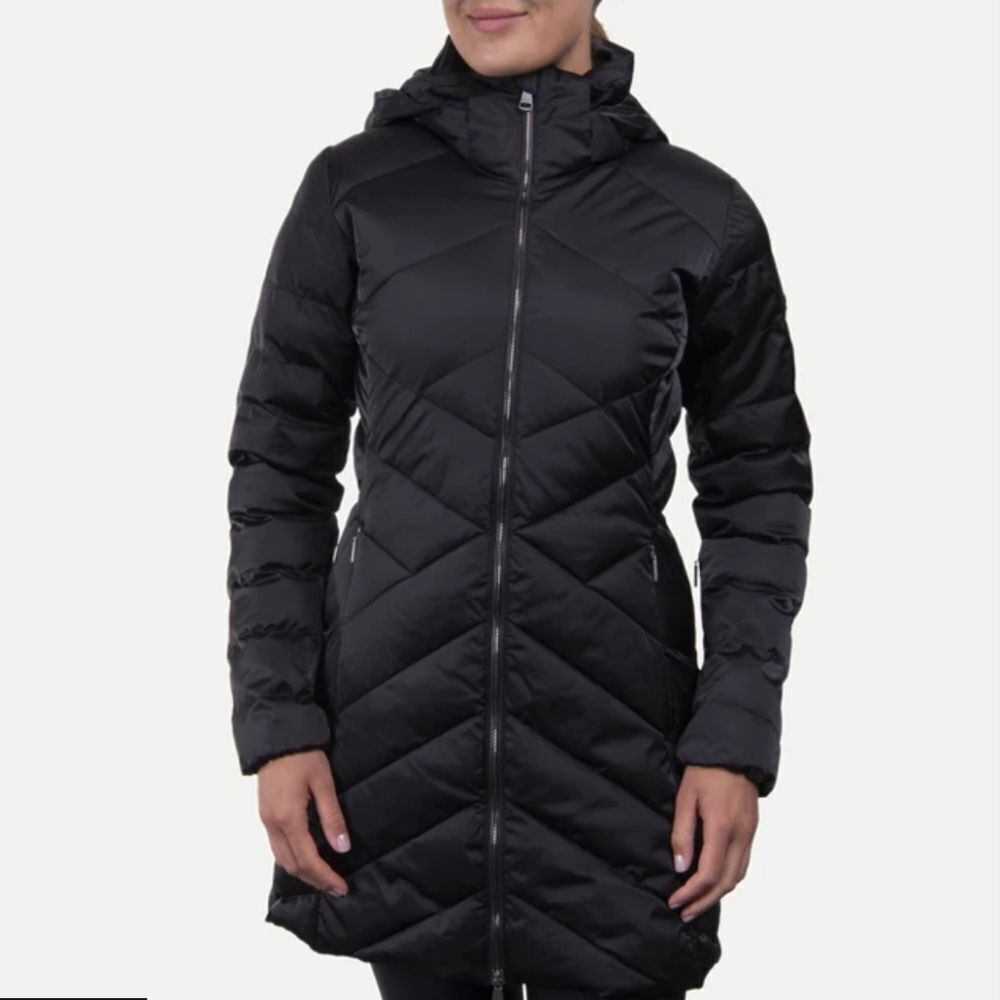 Kjus Ladina Black Quilted Women's Coat